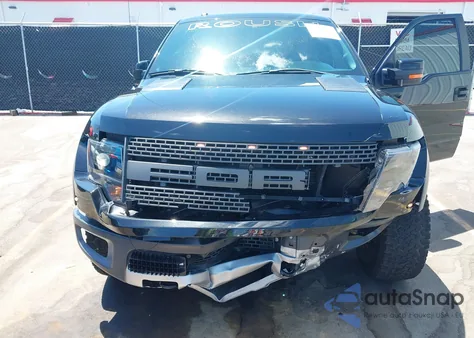 2014 Ford F-150 Svt Raptor z USA, uszkodzony, nr VIN 1FTFW1R65EFB97662